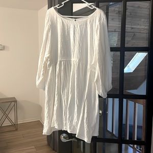 NEW | NEVER WORN - white free people dress